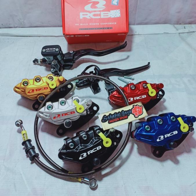 Paketan Master Rem kaliper Selang rem RCB Beat Scoopy Vario 125 150