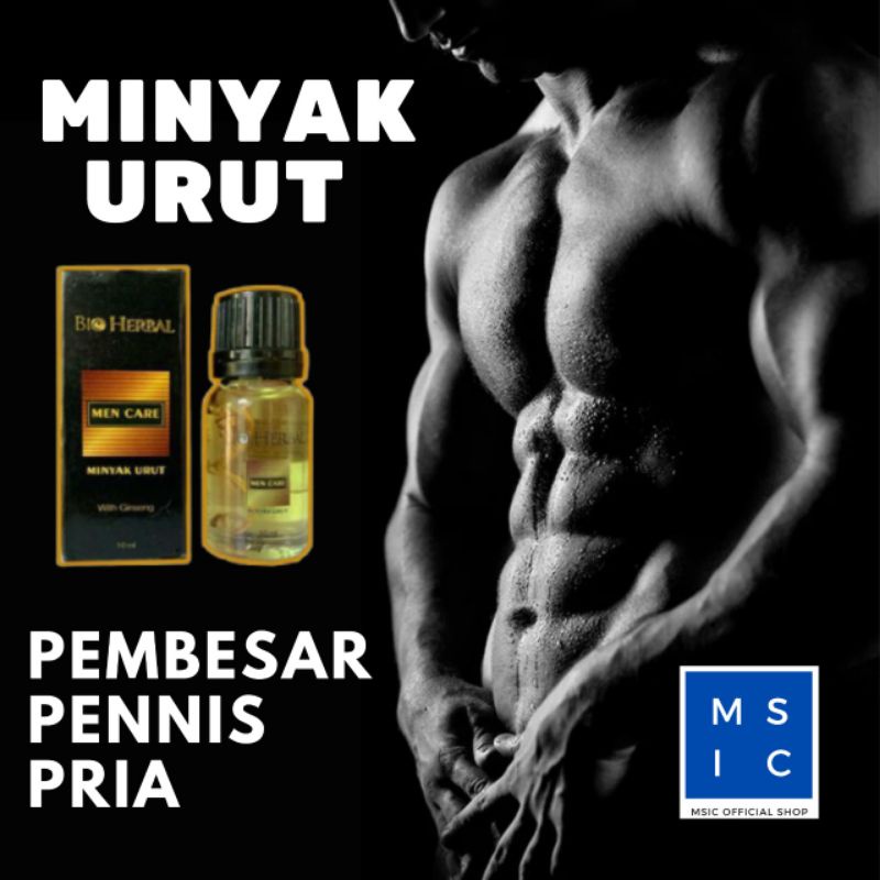 BIO HERBAL MINYAK URUT PEMBESAR KELAMIN PRIA ORIGINAL PERAWATAN ORGAN INTIM PRIA