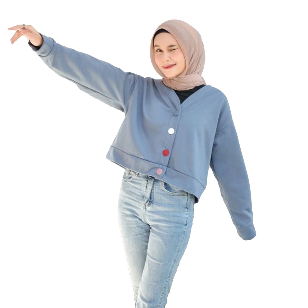 (COD) LENKA CROOPE Cardigan Fleece