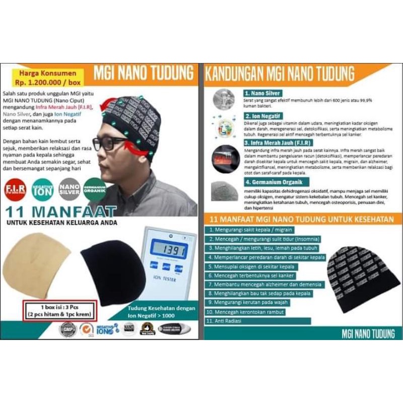 MGI NANO TUDUNG isi 3 pcs