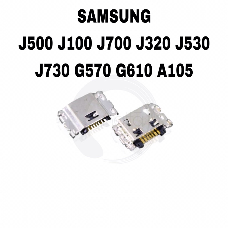 KONEKTOR CAS CHARGER SAMSUNG J500 / J100 / J700 / J320 / J530 / J730 / G570 / G610