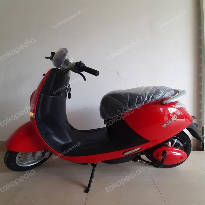 Ecgo5 Sepeda Motor Listrik Ecgo 5 1000W 48V 30Ah Baterai Lithium User