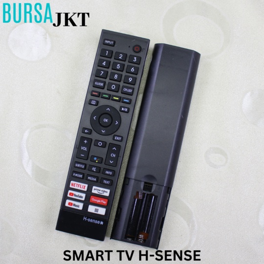 REMOTE / REMOT TV Hisense SMART TV  / LCD / LED Langsung Pakai No Setting Netflix Youtube GPrime