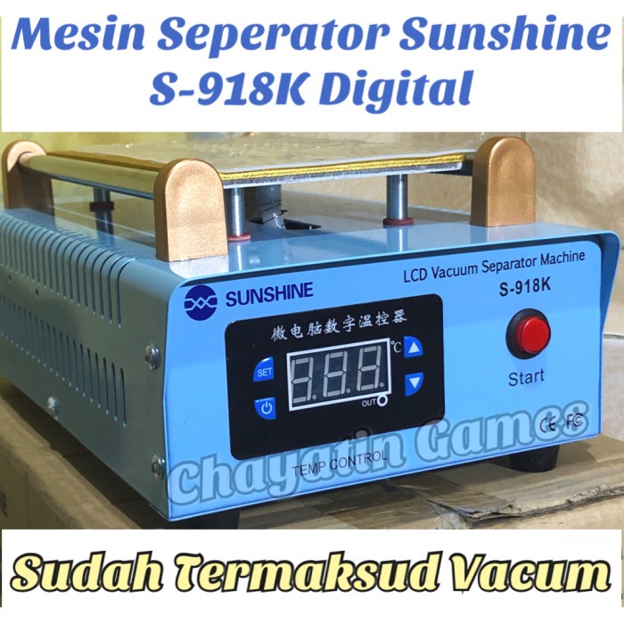 

Tinta Mesin Separator Sunshine S-918K - Alat Pemisah Lcd Touchscreen Digital