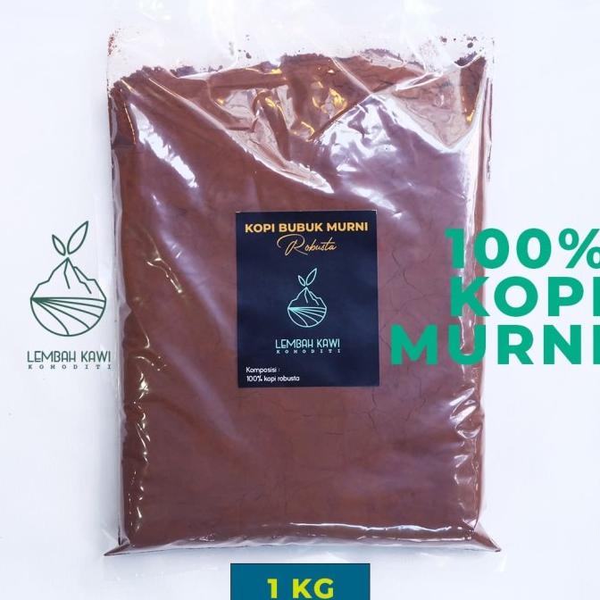 

[BISA COD] KOPI BUBUK MURNI ROBUSTA 1 KG KOPI HITAM ASLI MURAH BERKUALITAS