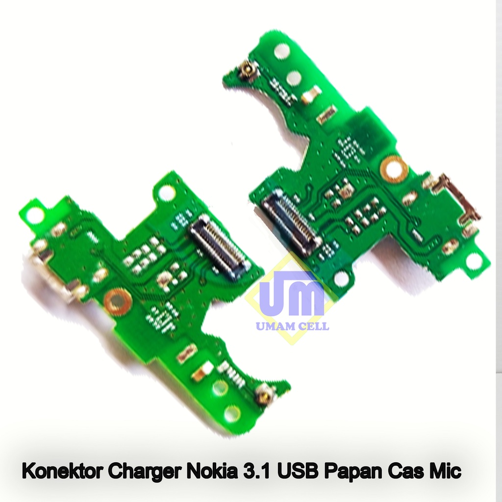 Konektor Charger Nokia 3.1 USB Papan Cas Mic Pcb Board