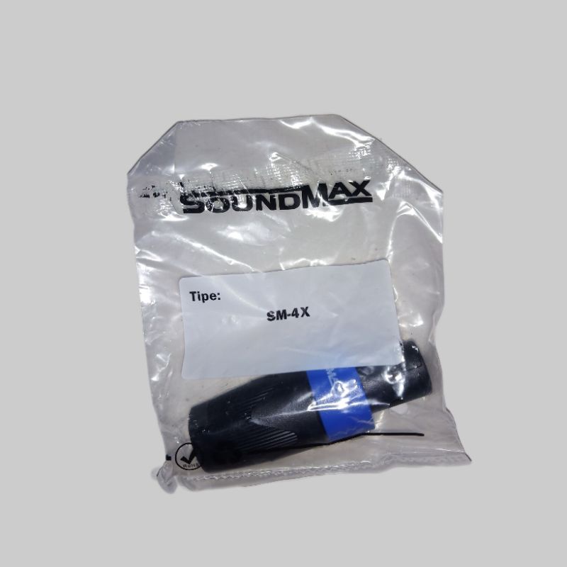 Jack spikon speakon plastik SOUNDMAX SM-4X / SM 4CX