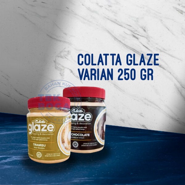 

Glaze Colatta ( Tiramisu, Coklat / 250 gr ) Selai Topping Colata