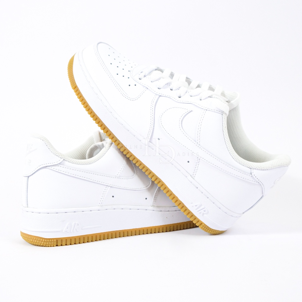 Nike Air Force 1 Low White Gum (Men) DJ2739-100 100% Original
