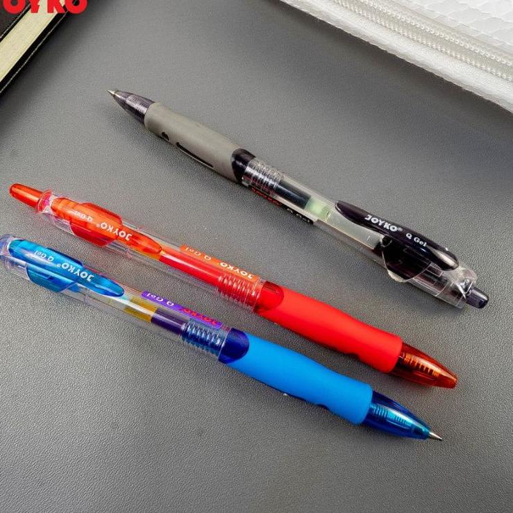 

[KODE PRODUK EZNCE9976] Pulpen Gel Joyko Gp-265 Q Gel 0.5mm ( 1pak/12pcs )