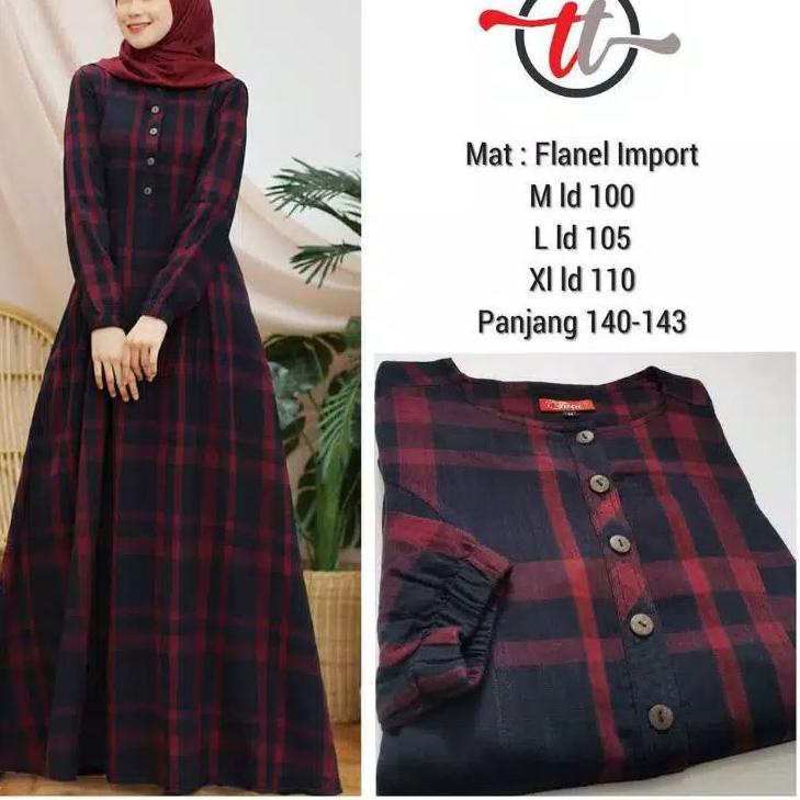 BISA COD ✔️[ MARAPI BUSANA ] Ready Gamis Marapi Busana Original/Gamis Tatu Original Terbaru/ Gamis K
