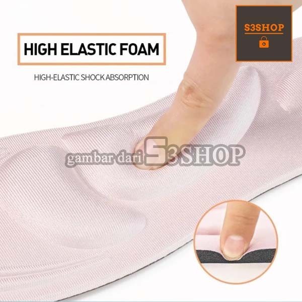 Insole Busa 4D Empuk Kualitas Premium Orthopedic Cewek Cowok Anti Slip