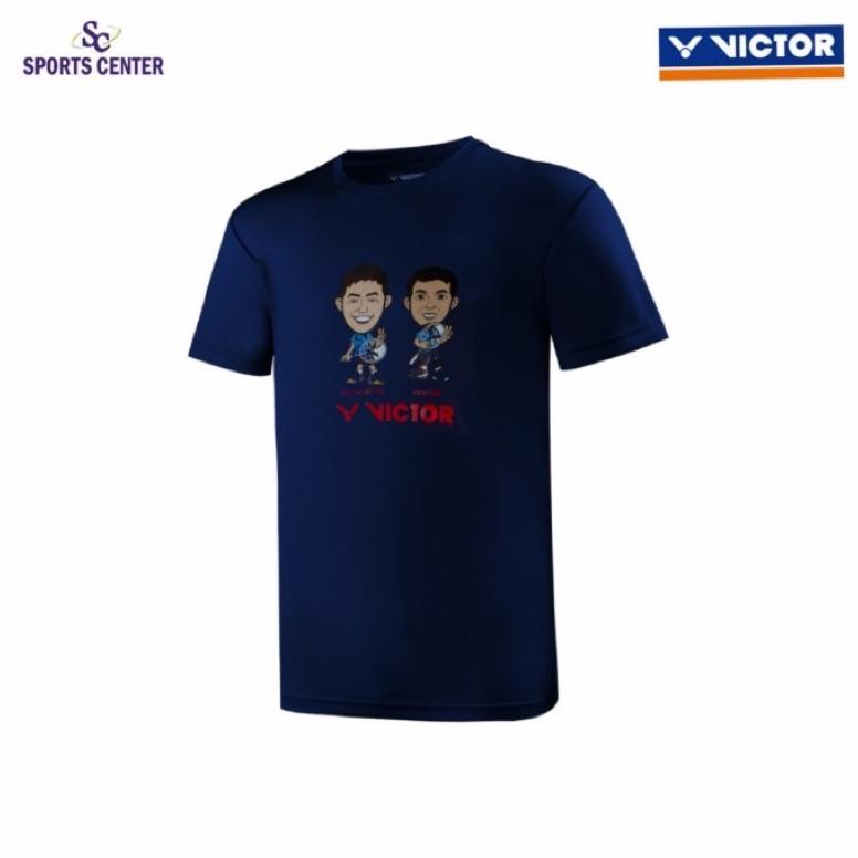 New Kaos / Jersey Victor Ahsan Hendra T 20032 / T-20032 / T20032 B Navy