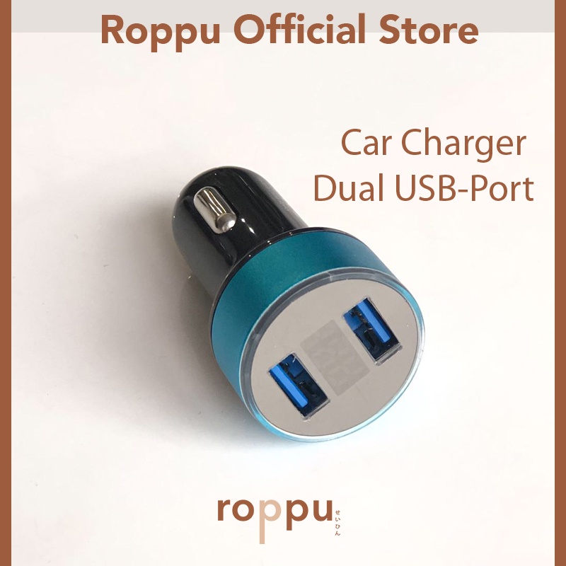 Roppu Car Charger Dual USB-Port