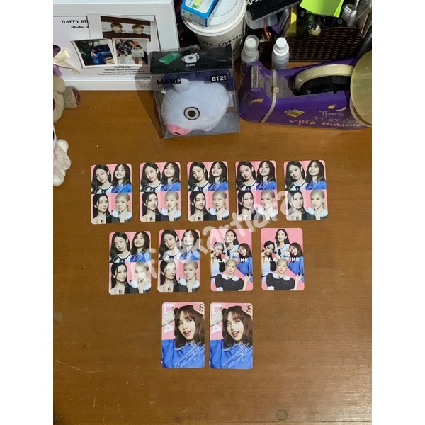 Photocard Blackpink x Oreo Group