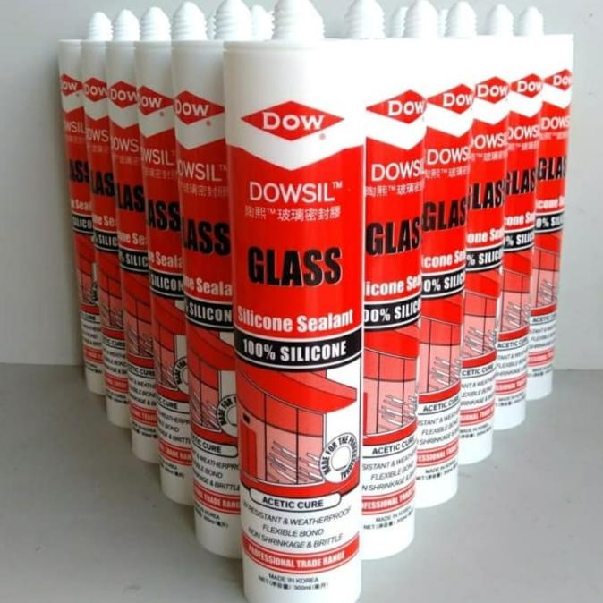 Lem Dowsil Glass Silicon Sealent Dowsil Abu Dowsil Glass Grey