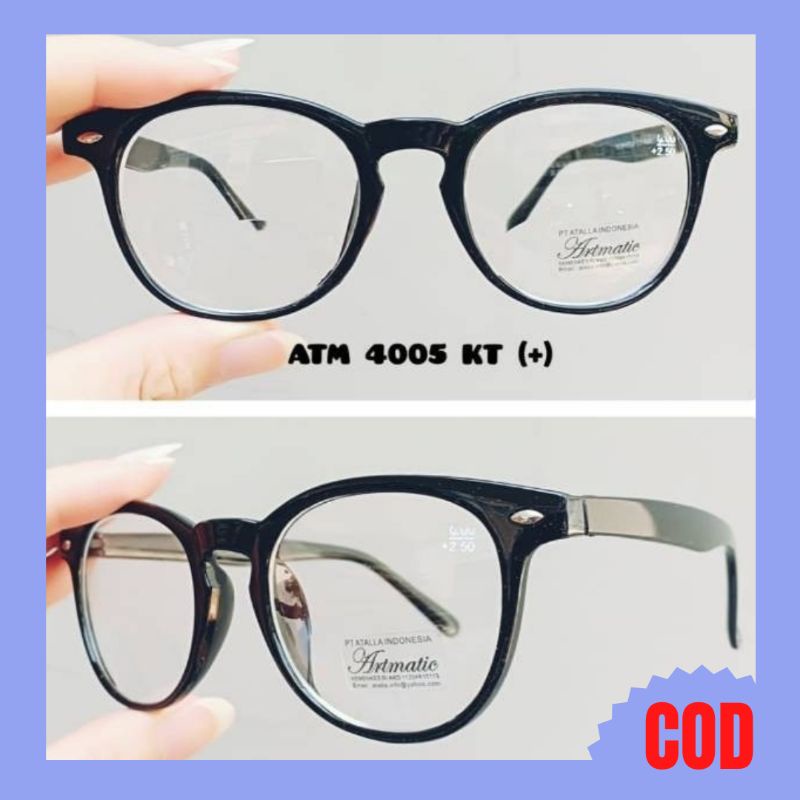 Terbaru Kacamata plus baca dobel lensa/ Kacamata baca dan jalan pria dan wanita