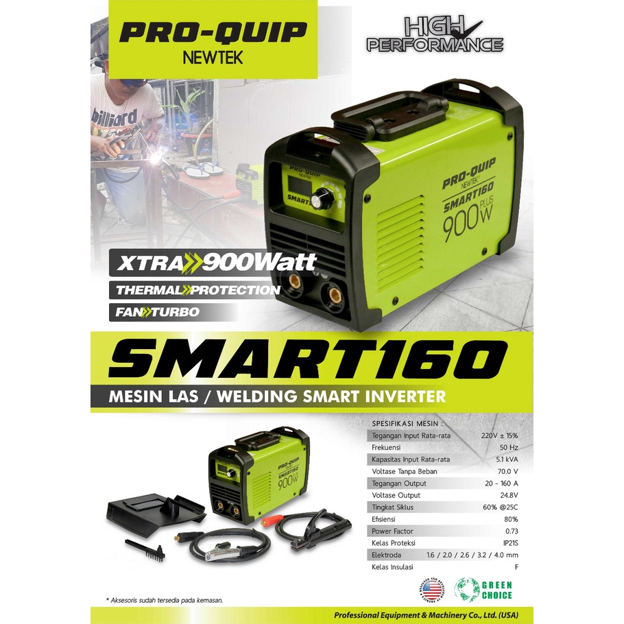 Mesin Las ARC 160 ProQuip Smart160