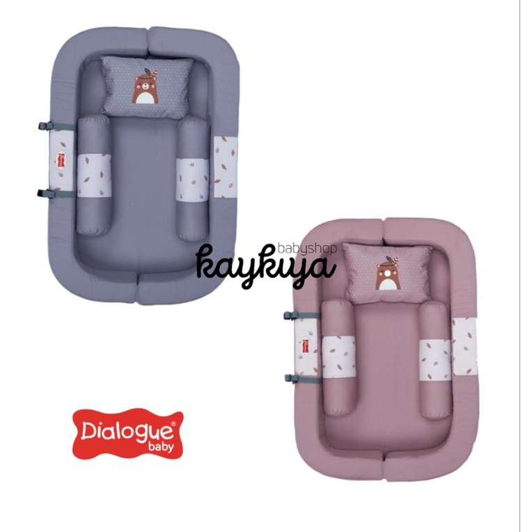 Dialogue Baby Kasur Bayi 3 in 1 mattress+mosquitonet bearie series DGK9306