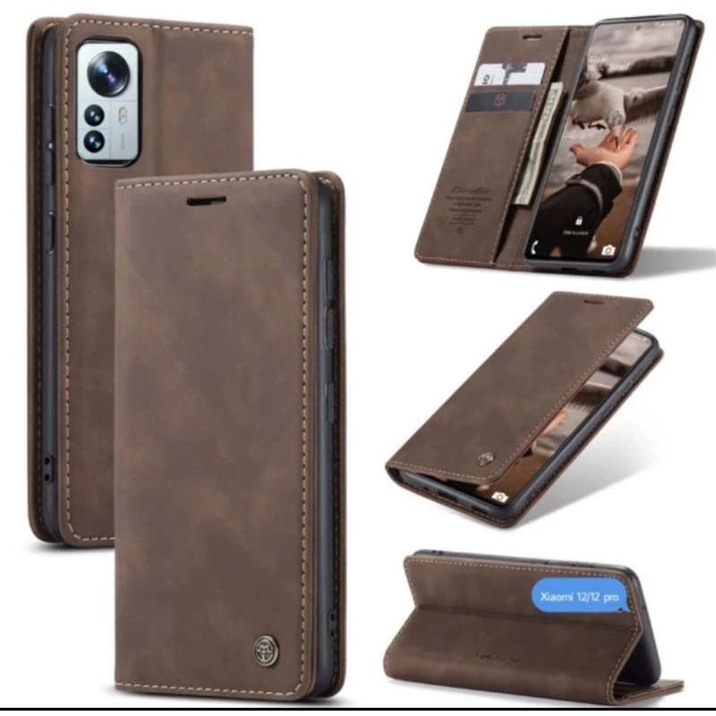 Case Xiaomi 12T/ Xiaomi 12T pro Flip Caseme wallet leather cover casing Dompet premium