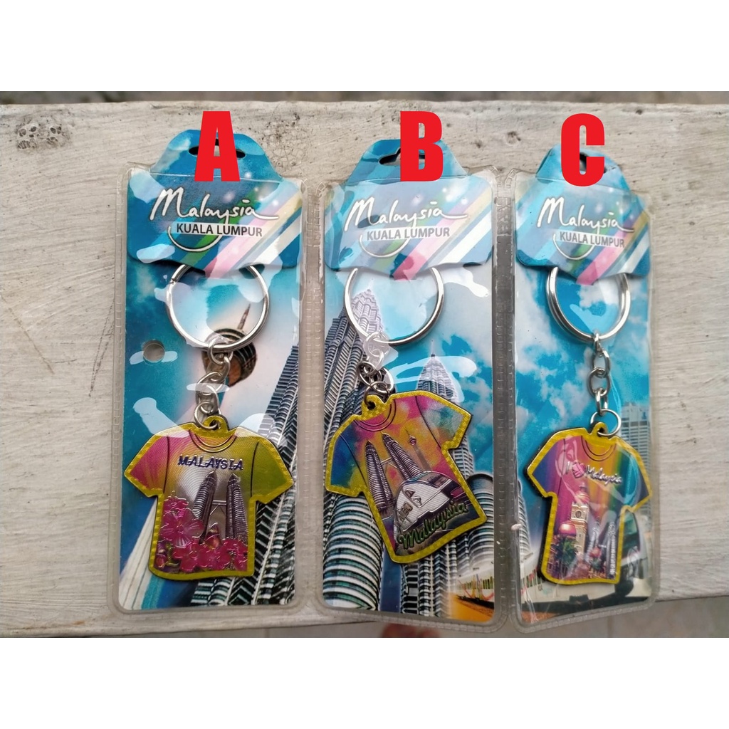 Jual Souvenir Gantungan Kunci Malaysia Ganci Malaysia Shopee Indonesia