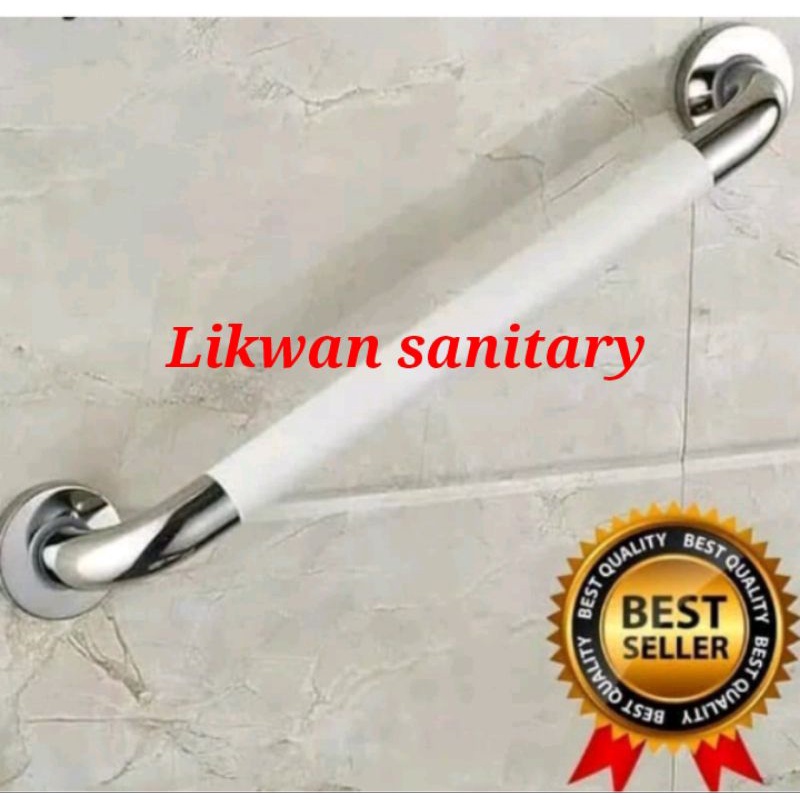 Grab bar stainless anti slip 50 cm / grib bar disability 50 cm
