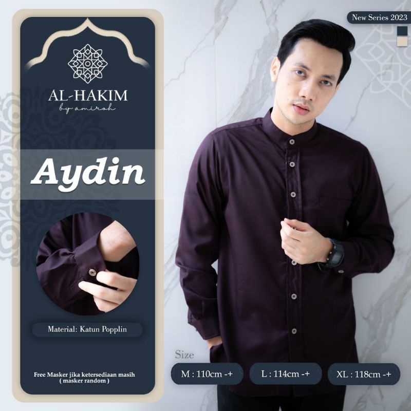KOKO AYDIN ORI AL HAKIM BY AMIROH • Baju Koko Panjang Terbaru BEST SELLER