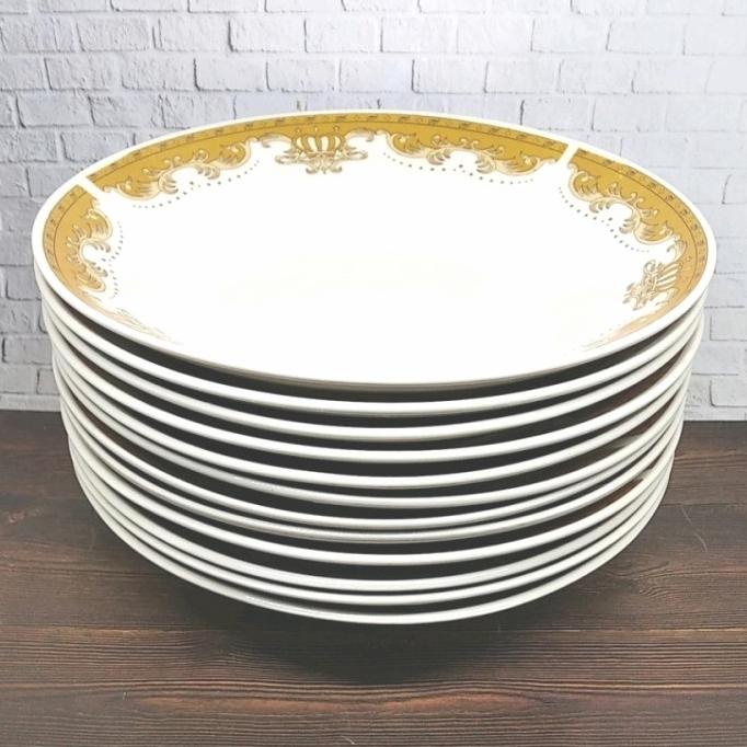 Piring Makan Batik 1 Lusin Piring Makan Beling Piring Makan Keramik
