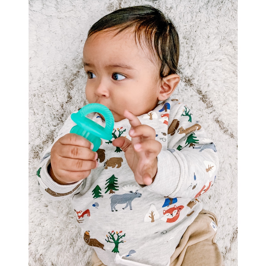 Itzy Ritzy Teensy Teether Soothing Silicone Teether | Gigitan Bayi