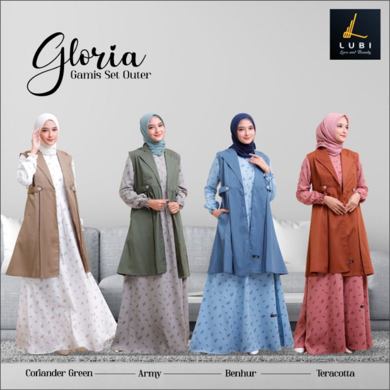 DISKON GAMIS GLORIA BY LUBY