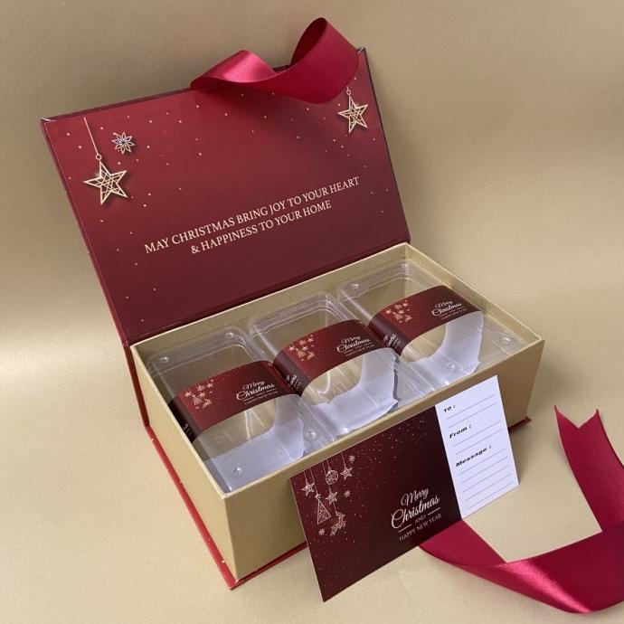 

TREND GIFT BOX KUE KERING HAMPERS HARDBOX DUS TOPLES PARCEL PACKAGING NATAL PENGIRIMAN CEPAT
