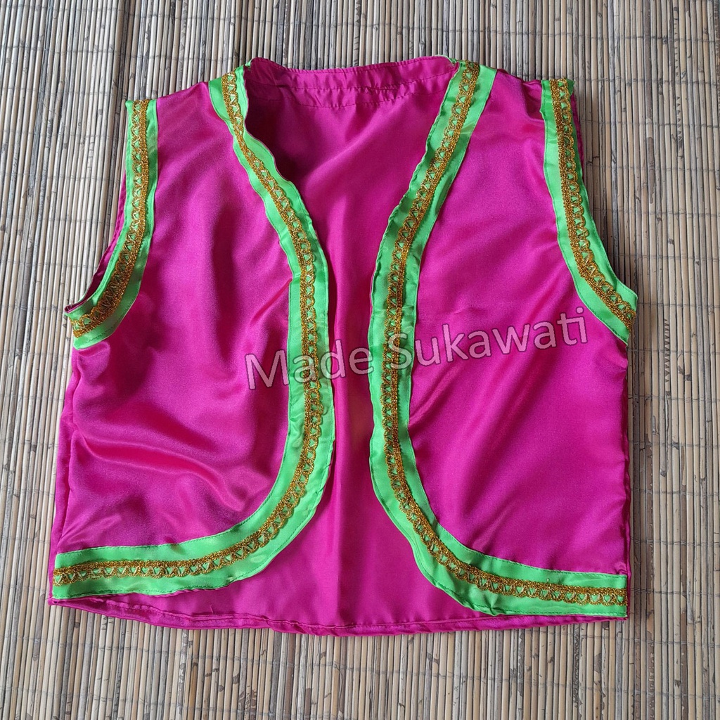 Setelan Baju rompi celana tari Gopala bali