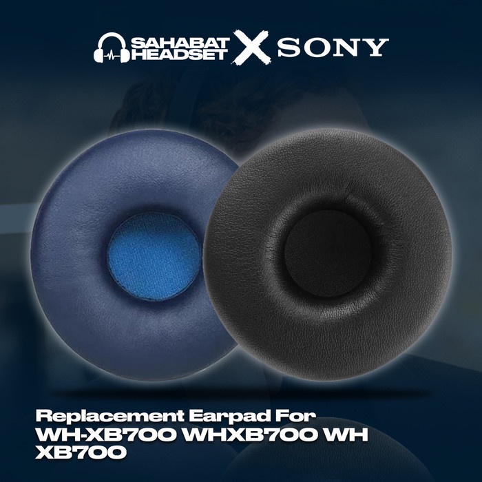Earpad Ear Cushion Earcup Sony WH-XB700 WHXB700 WH XB700 Busa Bantalan