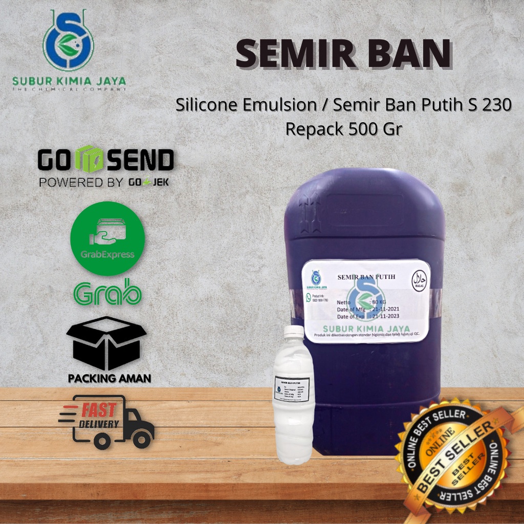 

Semir Ban / Silikon Poles / Pengkilap Ban 500ml (Silicon Emulsi) Premium