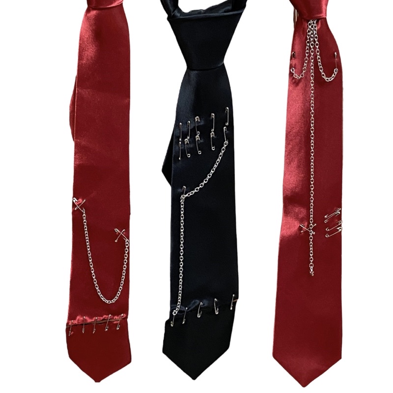 ALT GOTH CHAIN REWORKED TIES MODEL 2 (DASI)