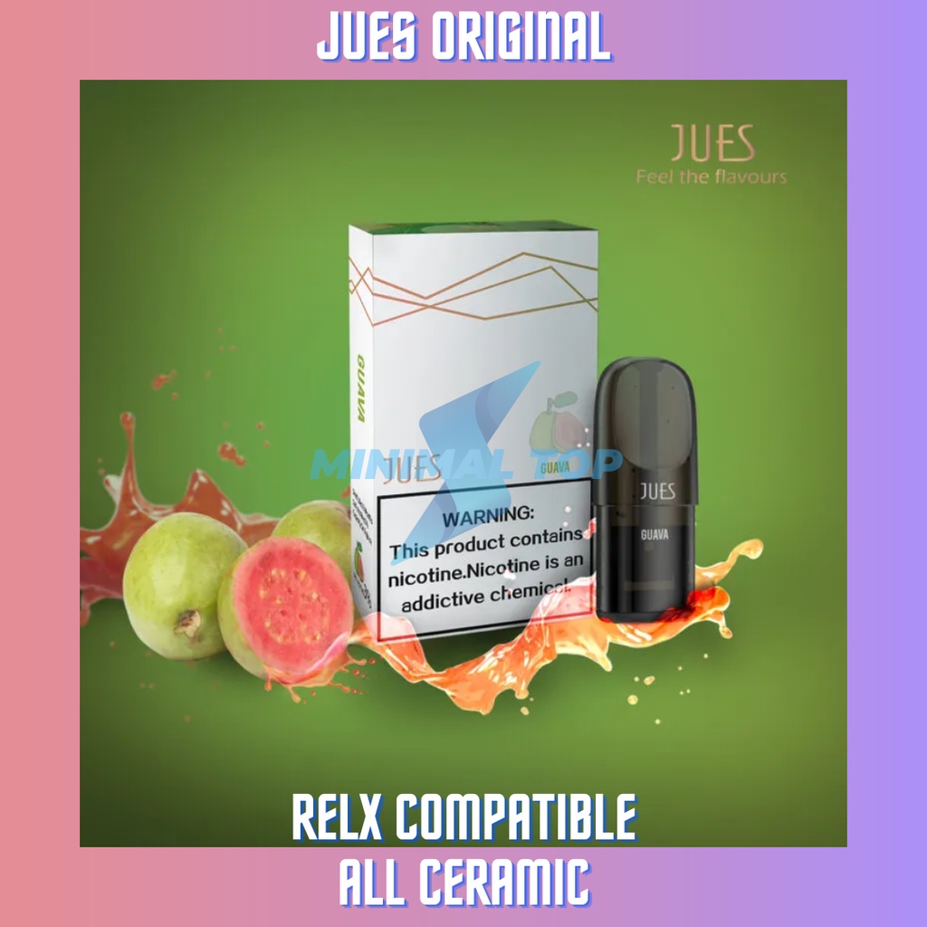 JUES Pods Pro Guava atau Jambu (Cocok dengan Relx Infinity Essential Phantom)