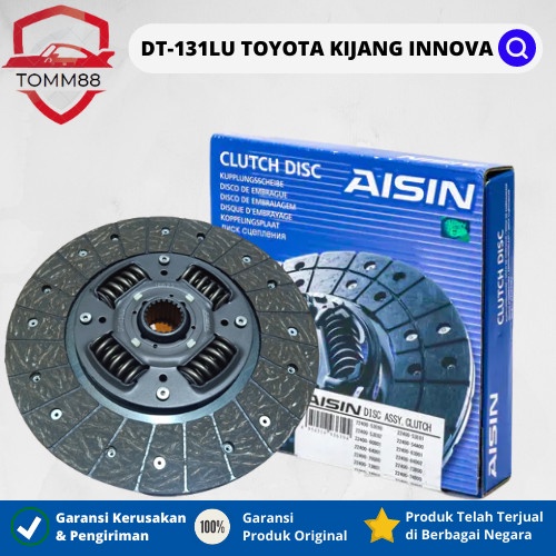 AISIN CLUTCH DISC DT-131LU KAMPAS PLAT KOPLING TOYOTA KIJANG INNOVA /100% ORIGINAL