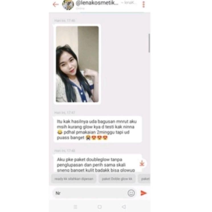 [KODE 866US] PAKET SKINCARE/PELICIN PEMUTIH WAJAH NRGLOW BPOM PUTIH CEPAT GLOWING