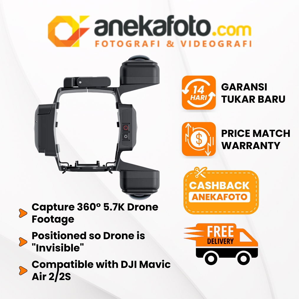 Insta360 Insta 360 Sphere Invisible Drone 360 Camera