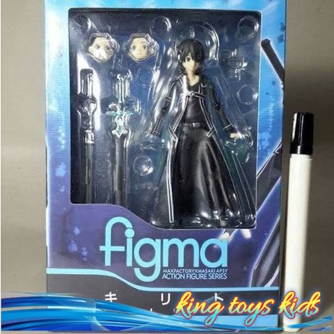 TERLARIS / Action Figure Kirito Asuna Sinon Figma SAO Sword Art Online Artikulasi - KIRITO