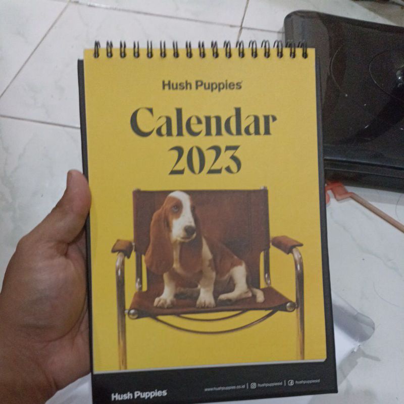 Ready Stok Original Calender by Hush Puppies 2023