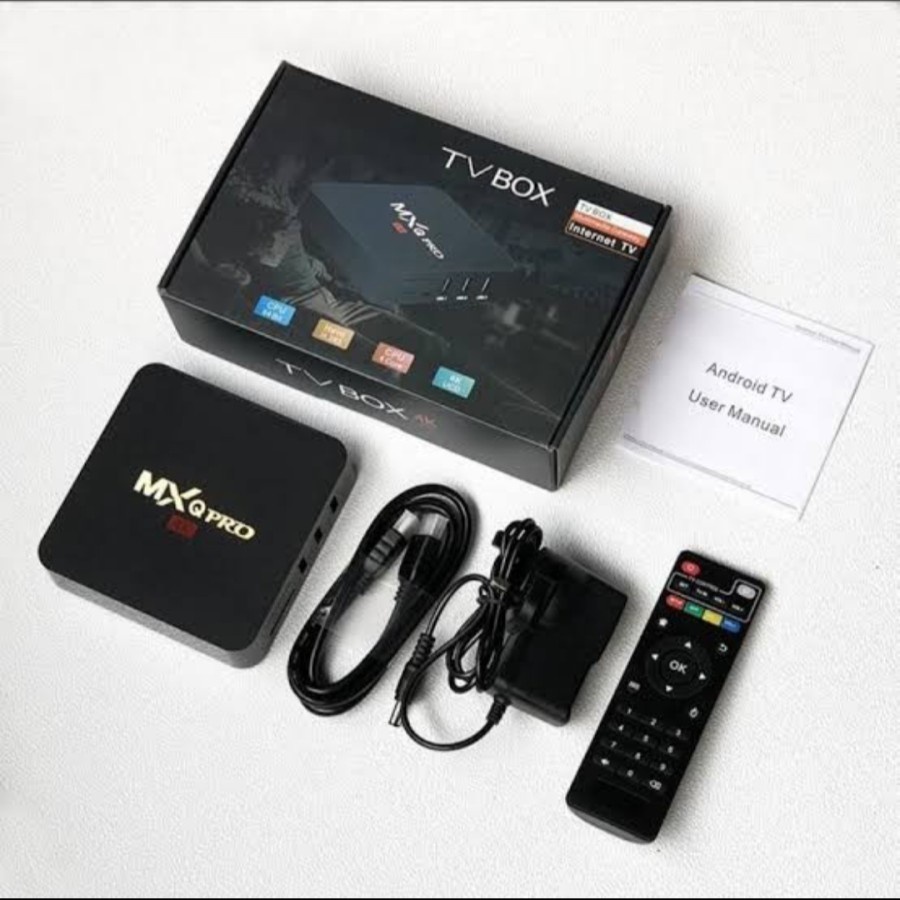 Android TV Box MXQ Pro 5G Support 4K Full HD - 2GB+16GB / Smart TV BOX MXQ P RO 5G