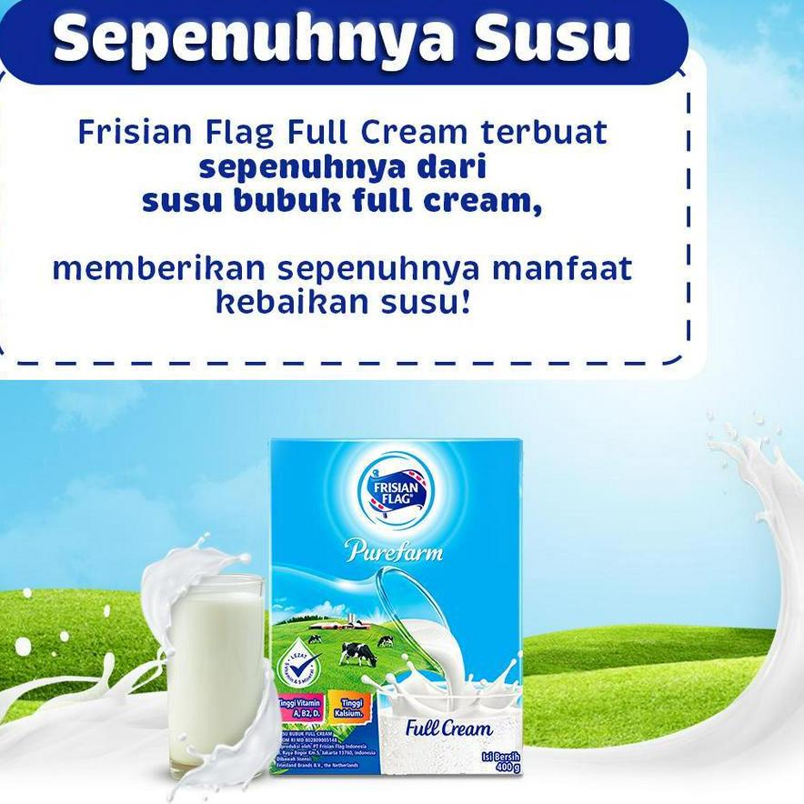 

BISA COD ✔️Frisian Flag Fullcream Purefarm 800g x2|KD5