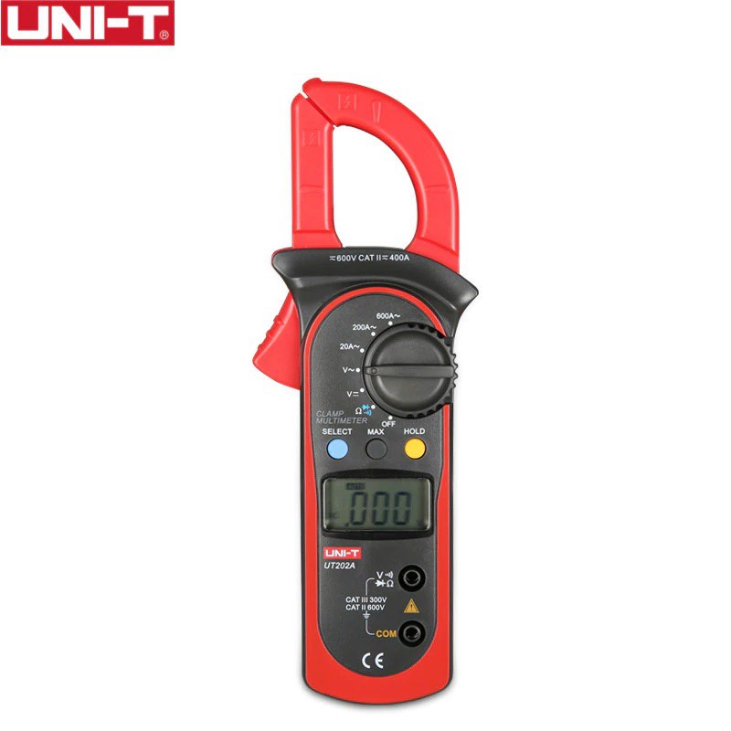 AKN88 - UNI-T UT-202A - AC Digital Clamp Meter LCD Display Multitester