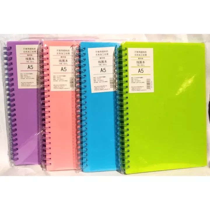 

NOTEBOOK SPIRAL A5 WARNA THE COIL B101111