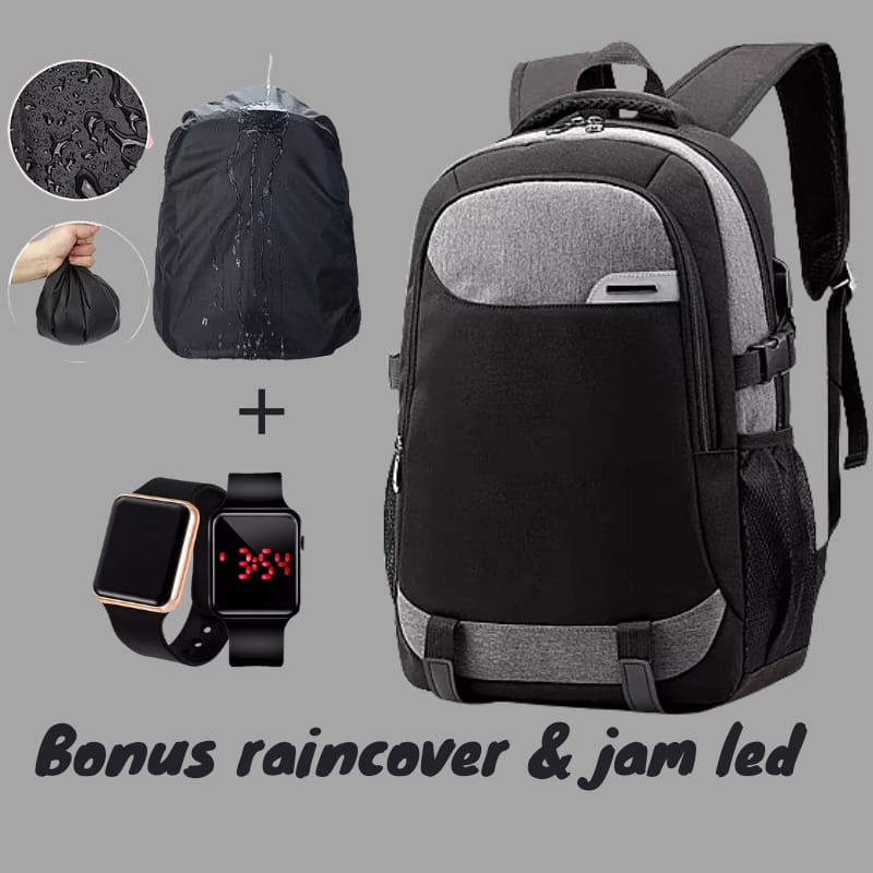 11.11 Tas Ransel Kerja Pria Bisa Muat Laptop Tas Ransel Pria Keren/tas pria kapasitas besar - tas pria murah - tas sekolah anak smp sma- tas cowok - tas cowok import -/- Tas Ransel Vegas 1.0 - Tas Unisex Backpack Up To 15.6 Inch - Tas Punggung