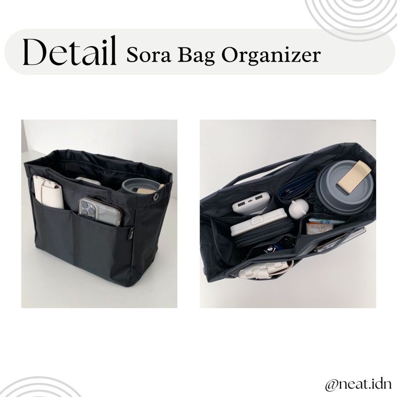 [Neat.] READY STOCK SORA Bag Organizer Bag in Bag Organizer