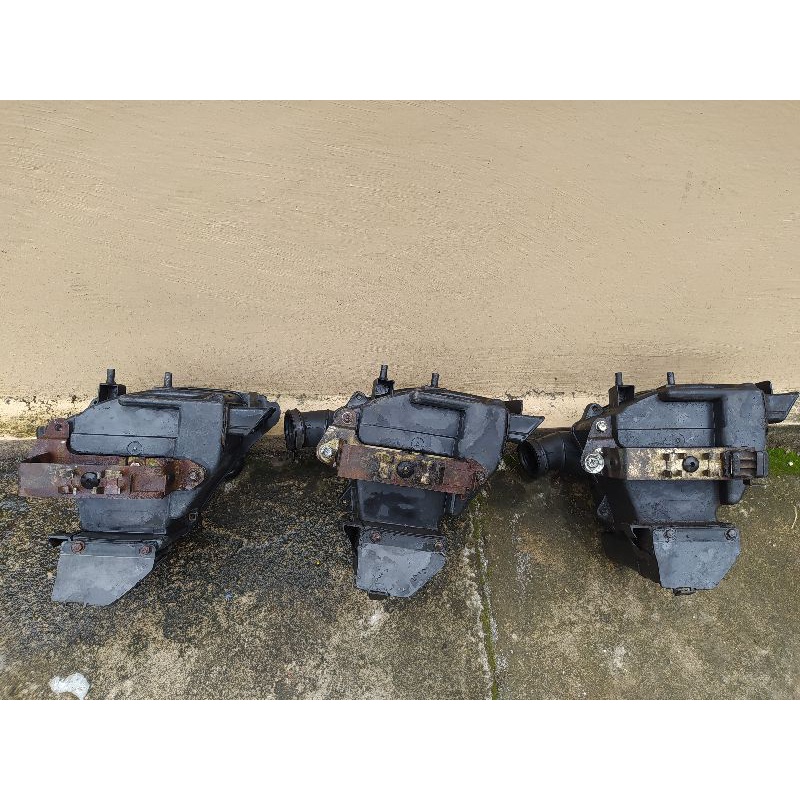 BOX FILTER UDARA SET DUDUKAN AKI MEGAPRO PRIMUS