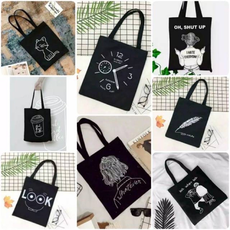 Totebag Kpop Darin Resleting