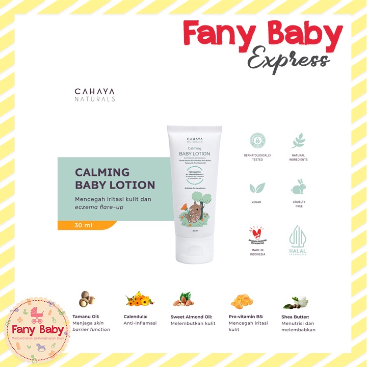 CAHAYA NATURALS CALMING BABY LOTION